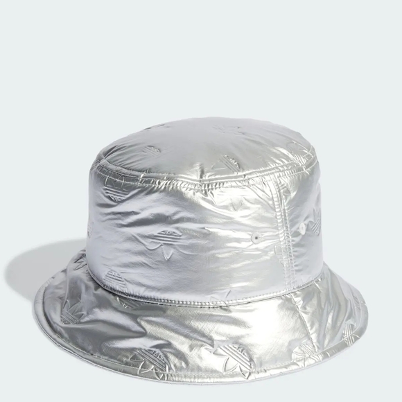 adidas Silver Bucket Hat - Picture 1 of 2